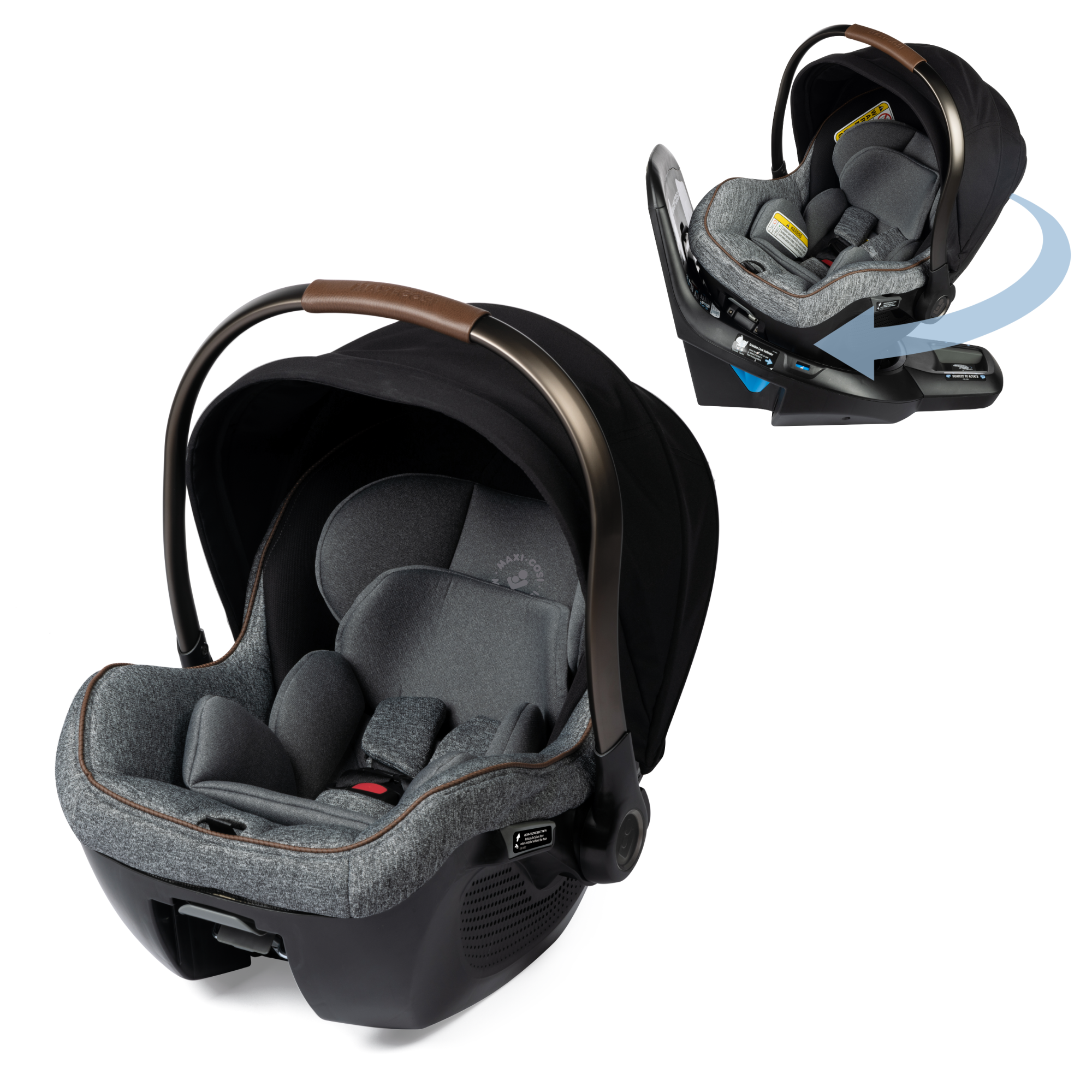 Maxi-Cosi Peri™ 180° Rotating Infant Car Seat - Onyx Wonder
