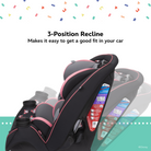 Disney Baby Grow and Go™ All-in-One Convertible Car Seat - 3-position recline makes it easy to get a good fit in your car