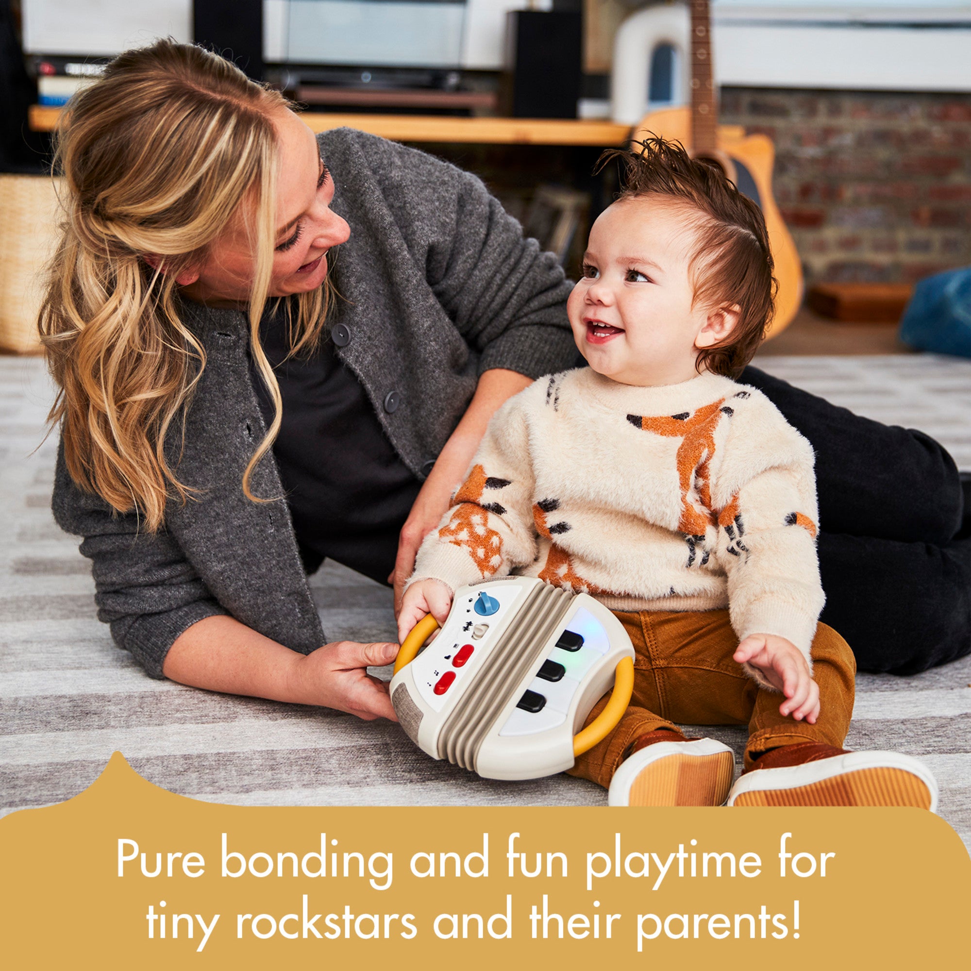 Tiny Rockers Accordion - Pure bonding and fun playtime for tiny rockstars and their parents!