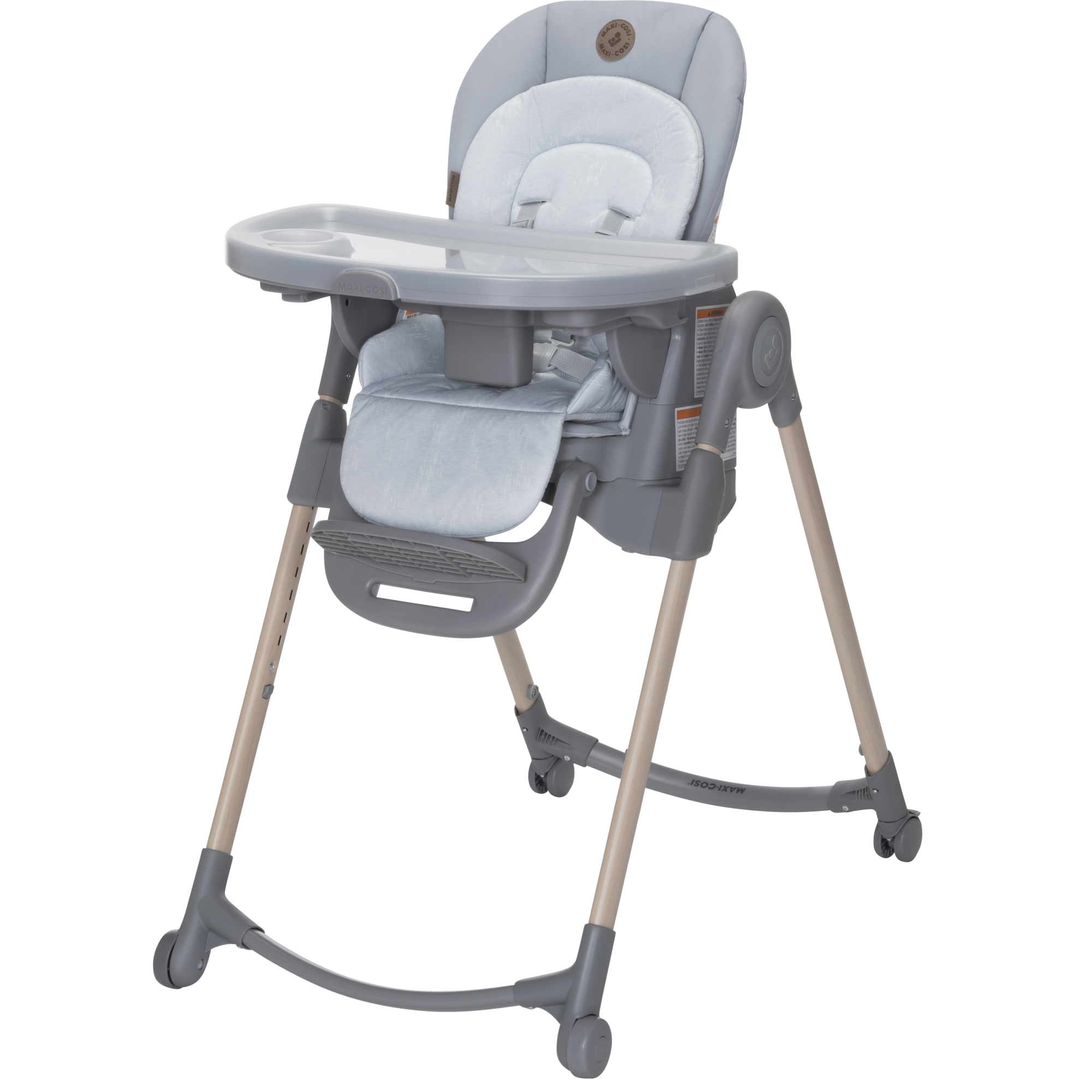 Minla 6-In-1 High Chair - Classic Slate - EcoCare