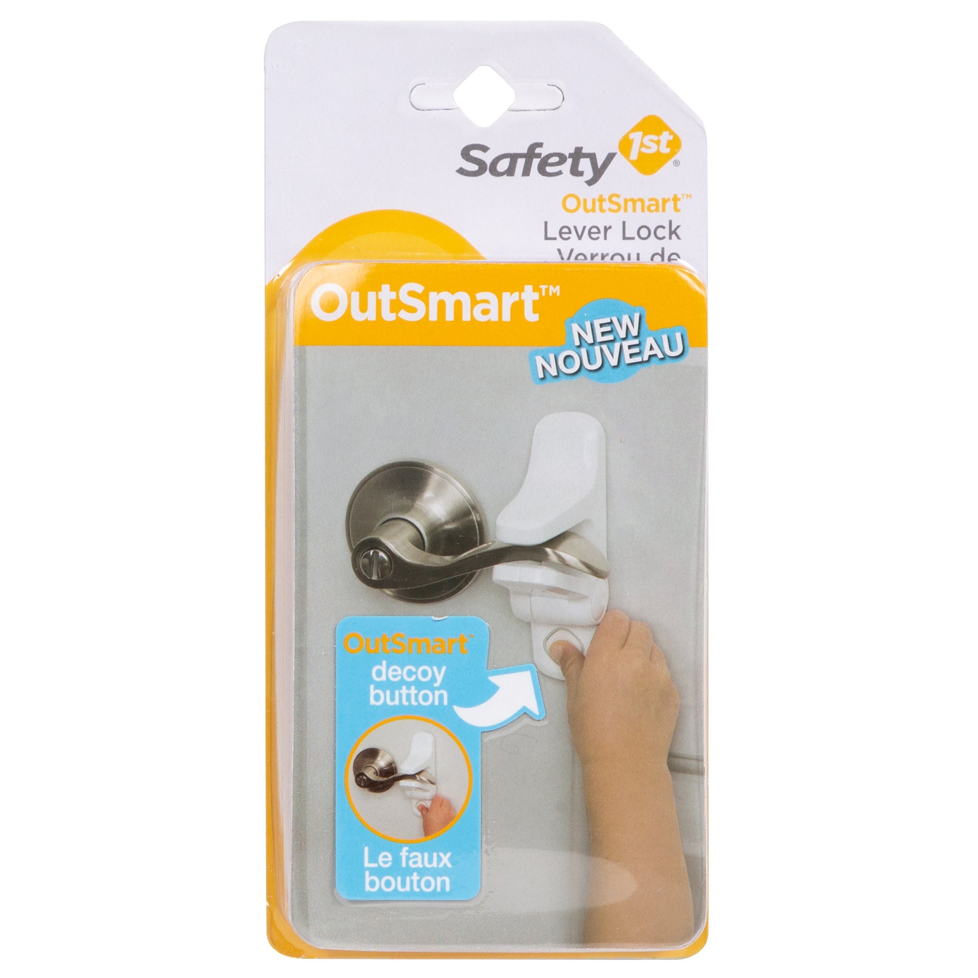 OutSmart™ Lever Lock - White