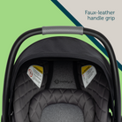 onBoard™ Insta-LATCH™ DLX Infant Car Seat - Zippered mesh extension on canopy