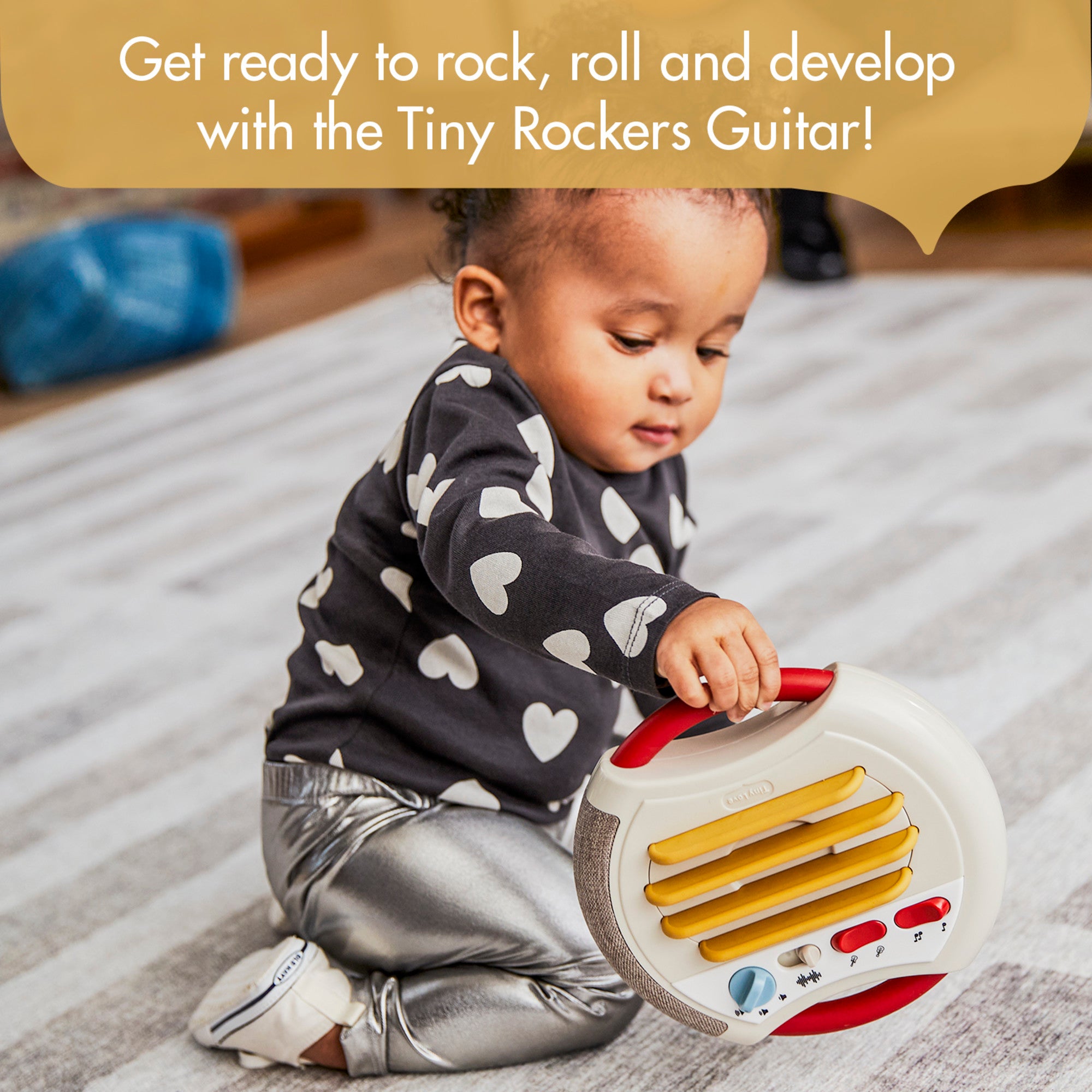 Tiny Rockers Guitar - Making music and having a good time is a wonderful way of bonding with your tiny rockstar!