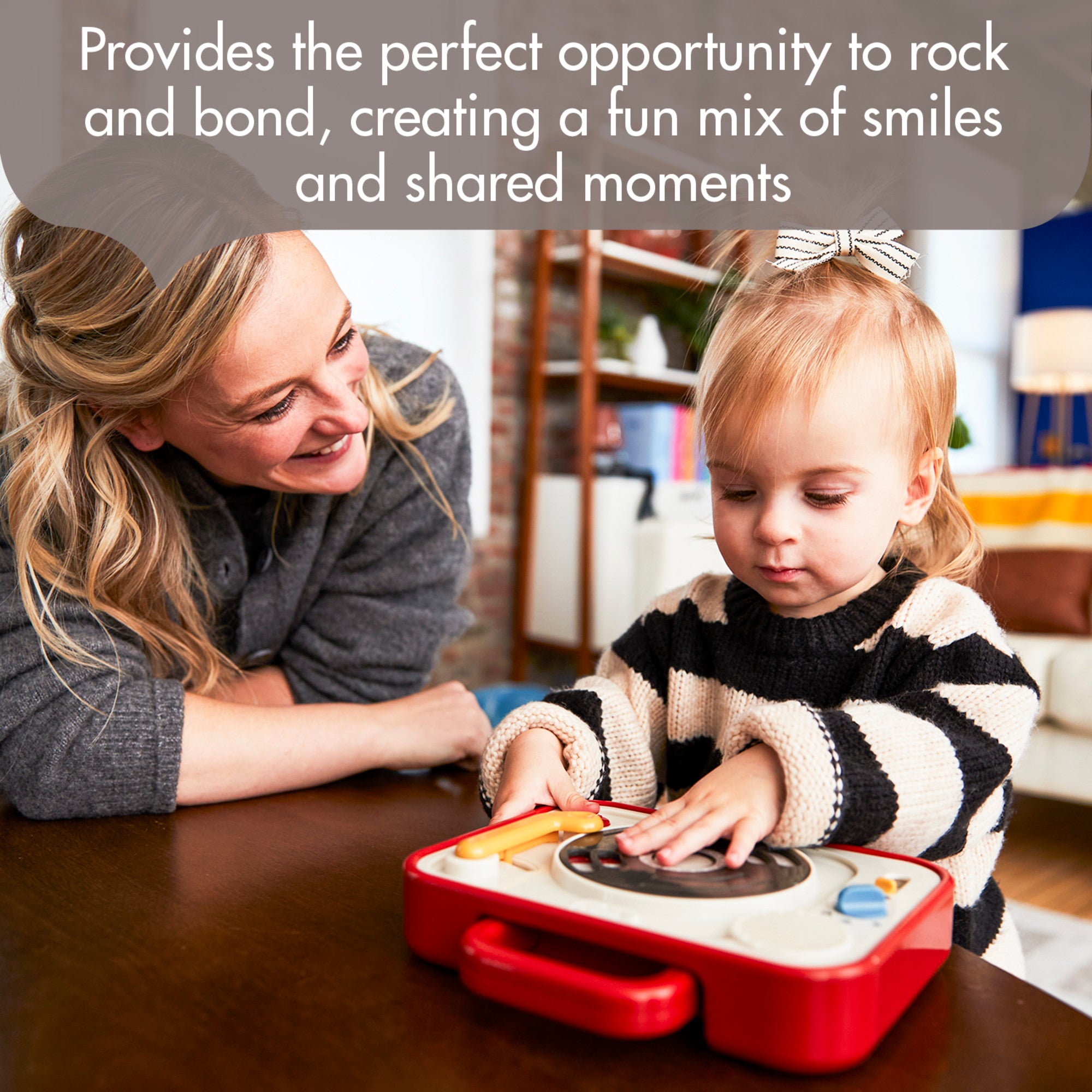 Tiny Rockers DJ Station - Provides the perfect opportunity to rock and bond, creating a fun mix of smiles and shared moments